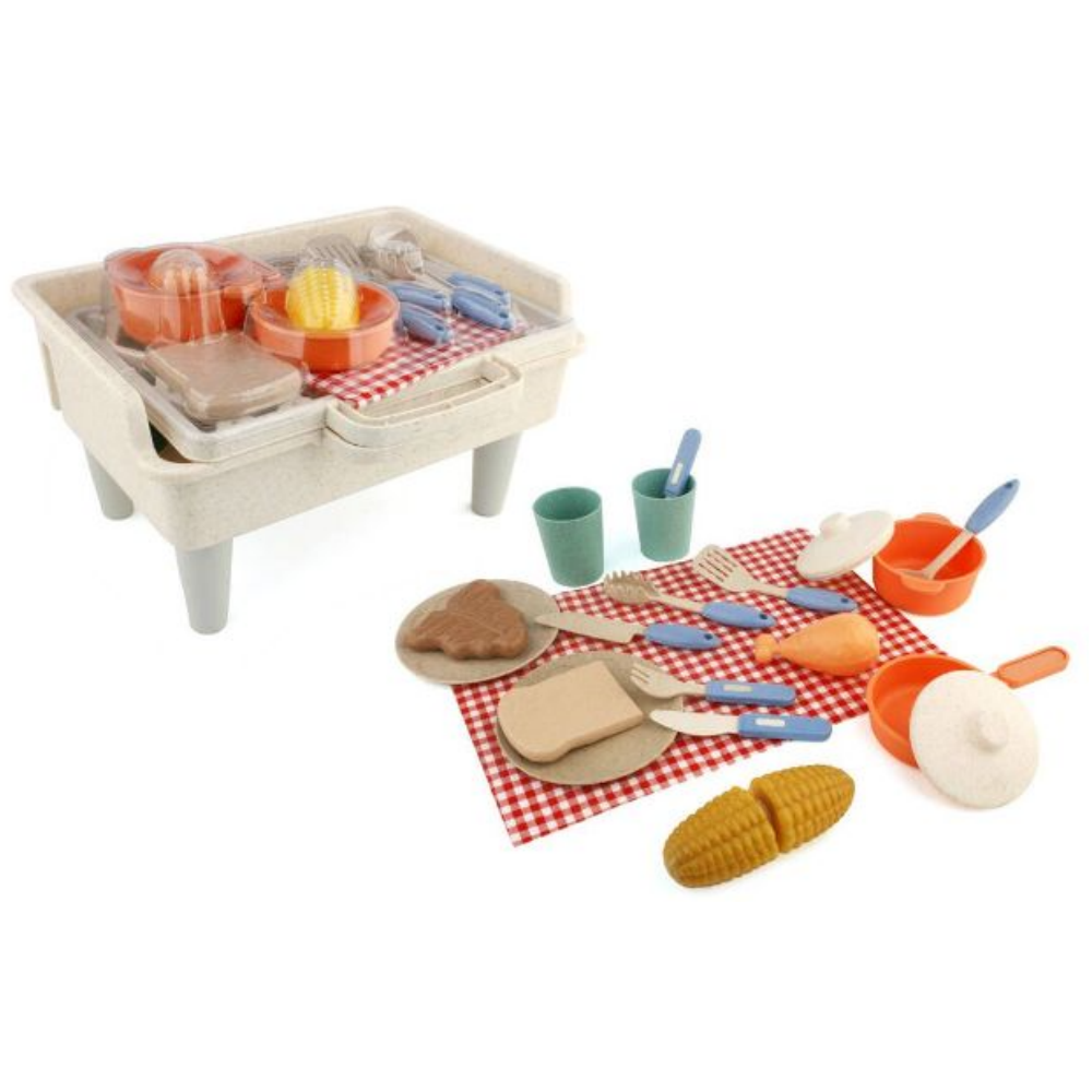 WHEAT STRAW BBQ STAND GREEN COLOR
