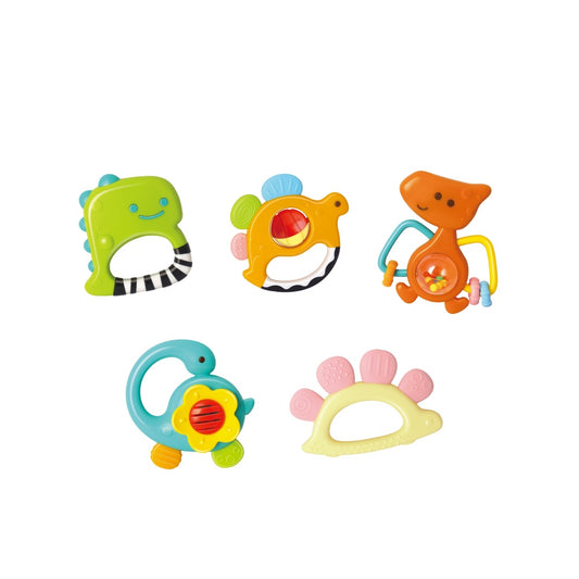 Dinosaur Rattle (pack of 5)