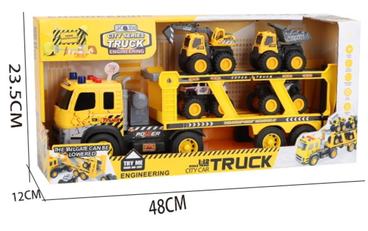 Light and Sound Engineering trailer towing cars set