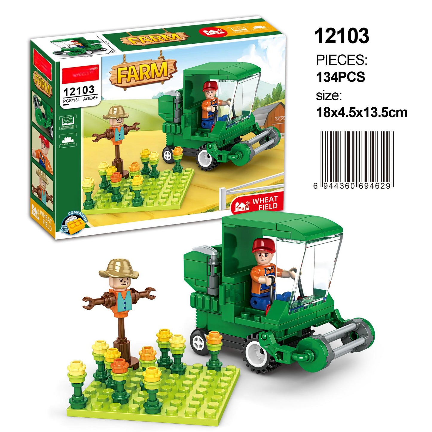 Building Blocks Farm Series-Wheat Garden