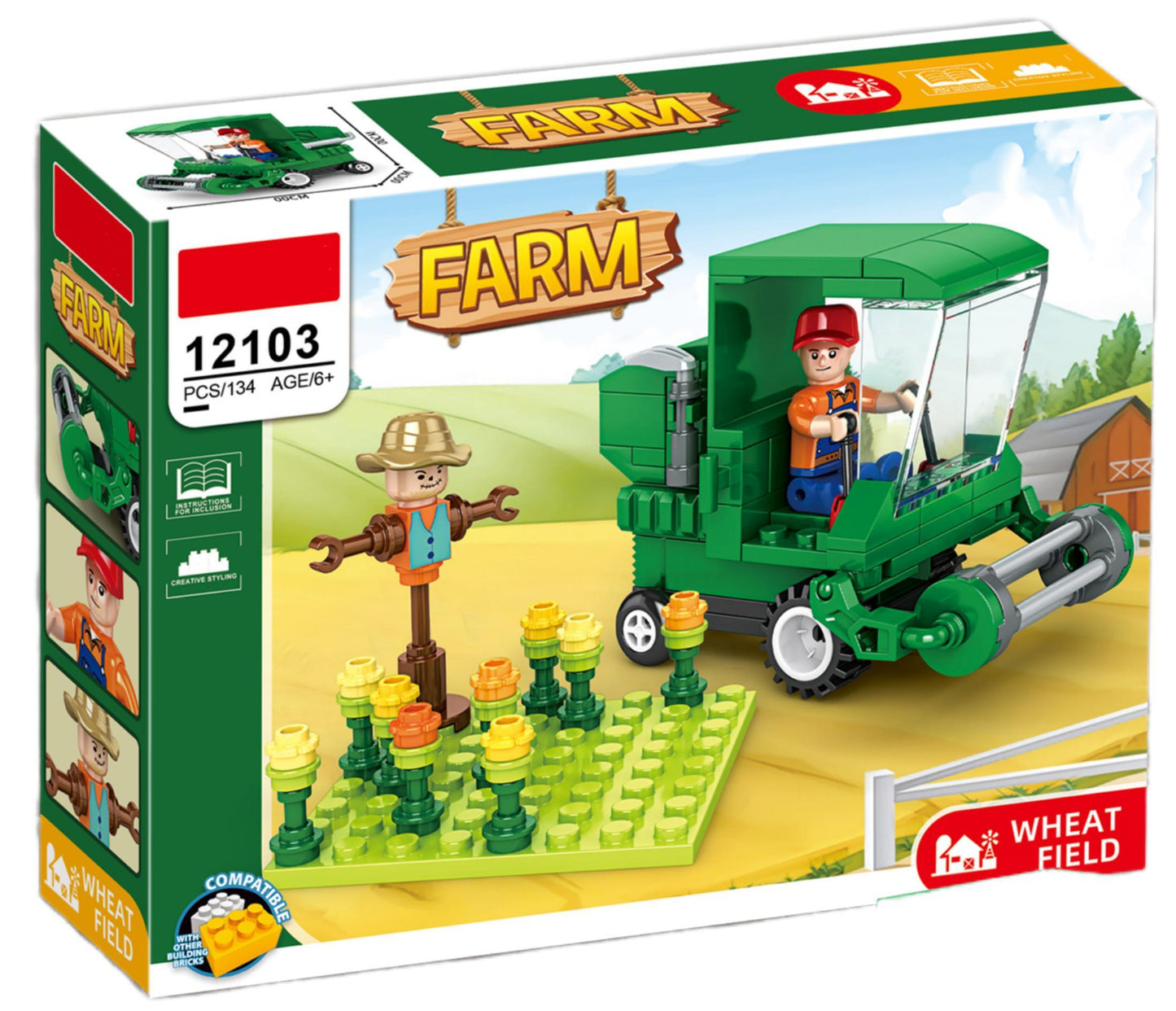 Building Blocks Farm Series-Wheat Garden