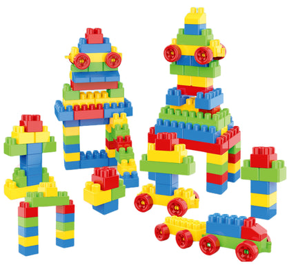 Colorful Puzzle building blocks