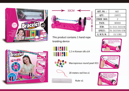 Girls' Series DIY Hand Rope Weavers